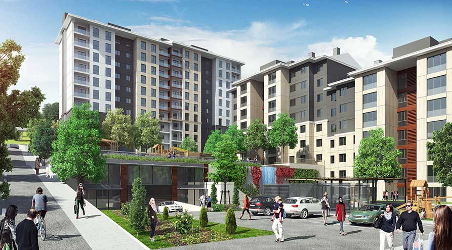 KİPTAŞ Yeşilce Aydos'da 301 Bin TL'den satılık konut