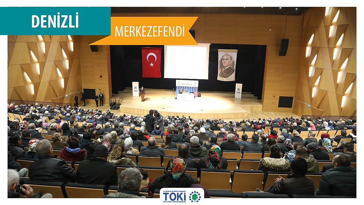 TOKİ kura sonuçları belli oldu! TOKİ Denizli Merkezefendi kura sonuçları isim listesi...
