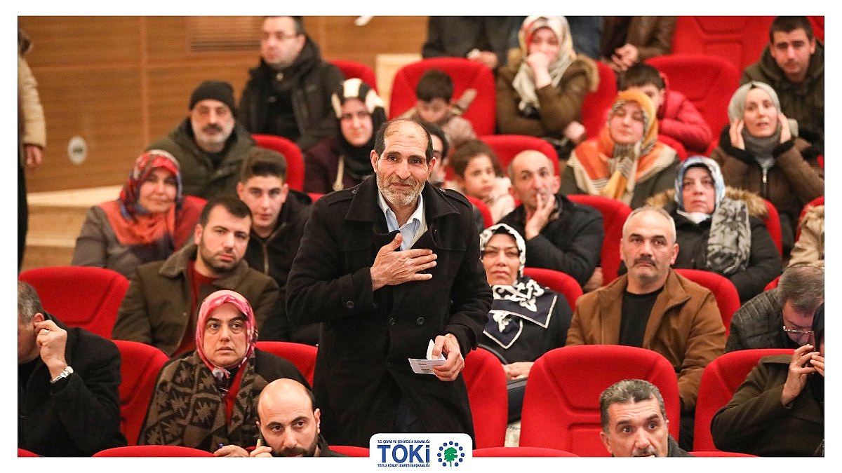 TOKİ, Elazığ'da kura çekilişi yaptı