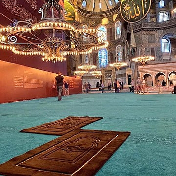 Tarihi gün bugün! Ayasofya-i Kebir Cami-i Şerifi Cuma Namazı için hazır
