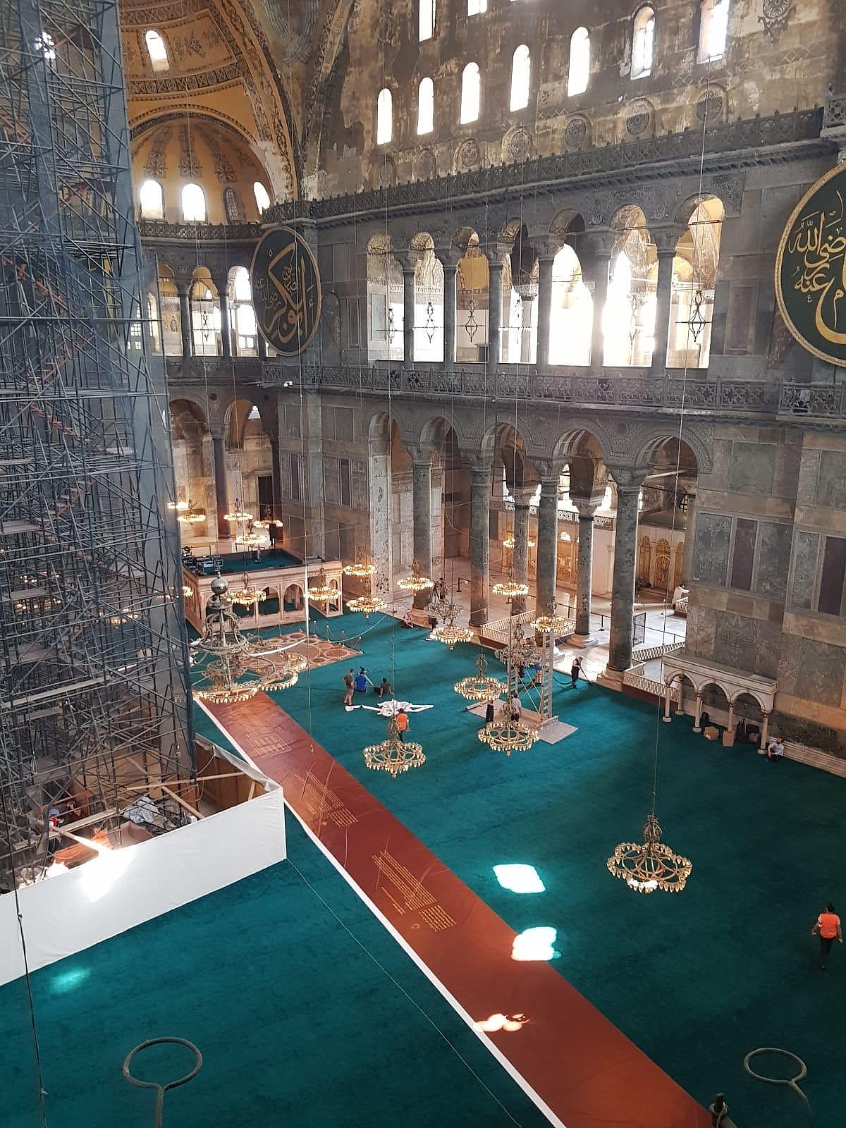 Tarihi gün bugün! Ayasofya-i Kebir Cami-i Şerifi Cuma Namazı için hazır