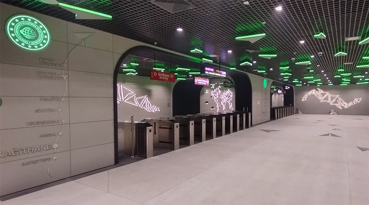 İstanbul Havalimanı-Kağıthane metrosu seferlere başladı! 30 gün boyunca ücretsiz...