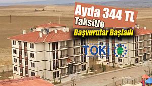 TOKİ Kırşehir Çiçekdağı konutları ayda 344 TL taksitle! Başvurular başladı...