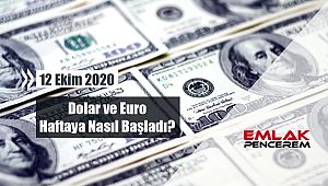 Dolar kuru haftaya nasıl başladı, 1 Dolar kaç TL? 12 Ekim Döviz kurları