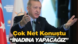 Cumhurbaşkanı Erdoğan'dan çok net Kanal İstanbul mesajı! "İnadına Yapacağız"