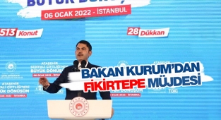 Bakan Kurum'dan Fikirtepe müjdesi! 15 Bin konut ihale edilecek...