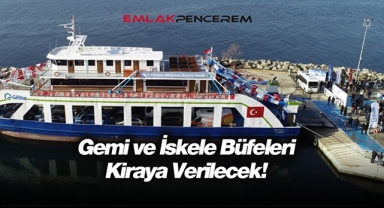 Büfe açmak isteyenler dikkat! Çanakkale'de gemi ve iskele büfeleri ihale ile 24 ay kiraya verilecek