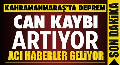 Son Dakika: Türkiye, Kahramanmaraş'tan gelen 7.4 büyüklüğünde deprem haberi ile sarsıldı! Onlarca ilde binalarda yıkım var...
