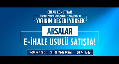 Emlak Konut güvencesiyle 5 ilde satılık arsa fırsatları! Hepsi ihalede satılacak...