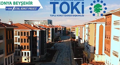 444 konutluk TOKİ Konya Beyşehir projesinde evlerin teslimi başladı