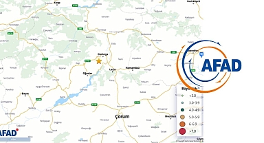 AFAD duyurdu: Çorum'da deprem!