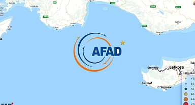 Son dakika AFAD duyurdu Antalya açıklarında 4.8 büyüklüğünde deprem oldu!