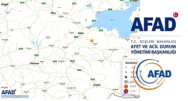 Son dakika AFAD duyurdu: Bitlis'te deprem! İki deprem uykuda yakaladı...