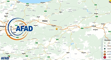 Son dakika AFAD duyurdu: Düzce'de deprem!