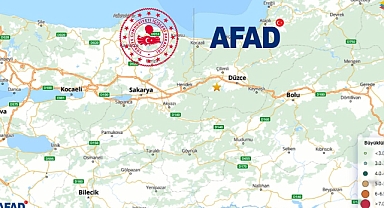 Az önce Düzce'de deprem mi oldu? AFAD ve Kandilli duyurdu: Deprem bu illerde hissedildi