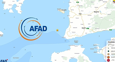 Çanakkale Ayvacık merkezli deprem! AFAD son dakika duyurdu