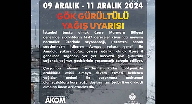 İstanbul'a kritik uyarı AKOM'dan geldi! Çok kuvvetli gök gürültülü sağanak geliyor...