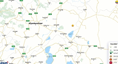 Son dakika AFAD az önce duyurdu: Afyonkarahisar'da korkutan deprem!