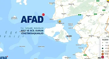 Çanakkale Ayvacık'ta deprem! Son dakika AFAD duyurdu