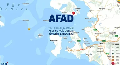 Son dakika AFAD duyurdu: Balıkesir ve İzmir Dikili'de deprem!