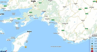 Son dakika AFAD duyurdu: Muğla Marmaris açıklarında deprem!