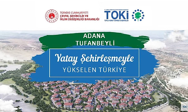 Adana'da Tufanbeyli TOKİ evleri kura heyecanı