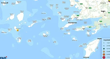 Son dakika AFAD açıkladı: Muğla Bodrum açıklarında peş peşe depremler...