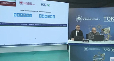 TOKİ Aydın Buharkent'te 254 dairenin konut belirleme kura sonuçları açıklandı