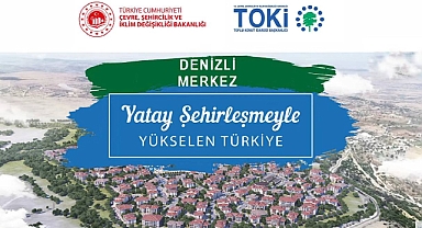TOKİ Denizli'de 630 başvuru arasından konut kura heyecanı