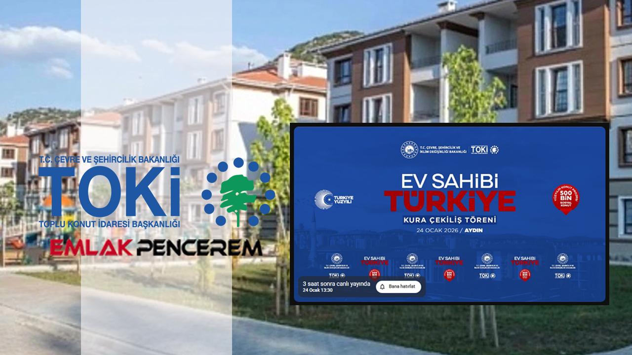 TOKİ Aydın Efeler kura sonuçları belli oldu
