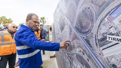 Mersin’de Hal Katlı Kavşağı tamamlanmak üzere