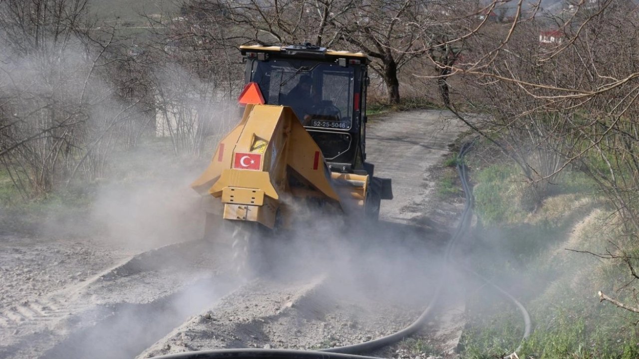 Ordu’da içme suyu altyapısı çalışmalarına başlandı