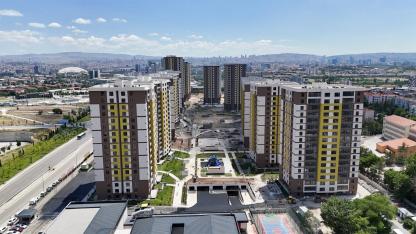 Ankara'da 3 bin üzerinde konutluk dev projede evler teslim ediliyor
