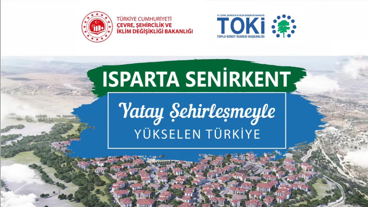 Isparta'da 2 ilçede TOKİ konut belirleme kura sonuçları belli oldu
