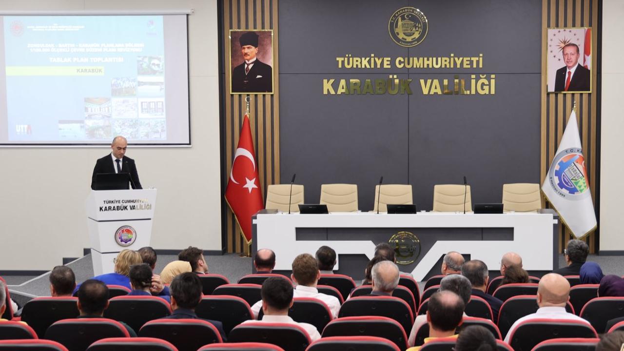 Karabük'ün yeni imar planları bu toplantıda tartışıldı