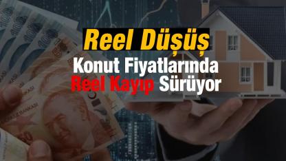 Konut fiyatlarında reel kayıp mayısta devam etti