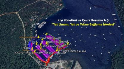 Marmaris'te yat limanı projesi ÇED Olumlu Kararı mahkeme tarafından iptal edildi
