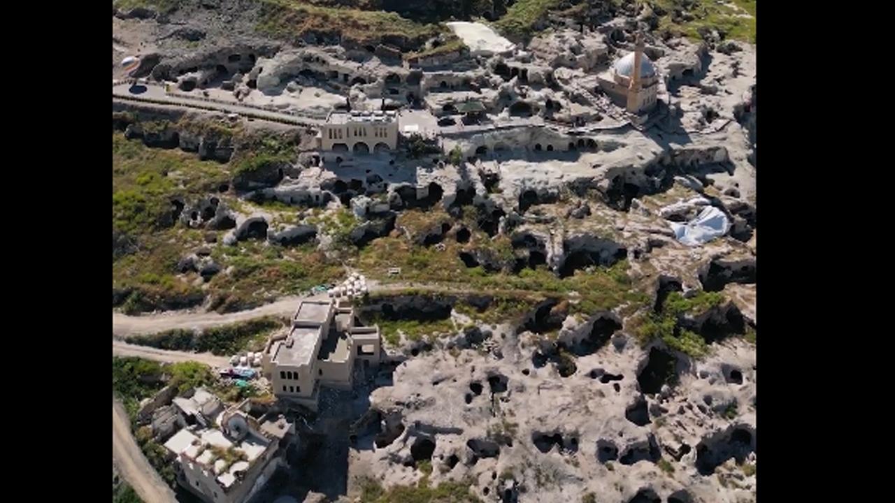 Nevşehir'de yapımı devam eden Kayaşehir Butik Otel projesi son aşamada