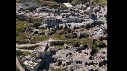 Nevşehir'de yapımı devam eden Kayaşehir Butik Otel projesi son aşamada
