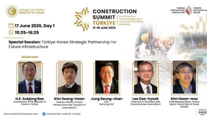 İnşaat Zirvesi Türkiye için geri sayım
