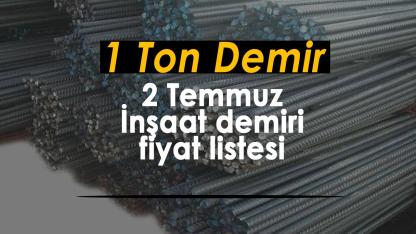 Demir fiyatları ne kadar? 2 Temmuz İnşaat demiri güncel fiyat listesi....