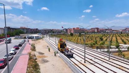 Konya'da Adliye-Şehir Hastanesi Tramvay Hattı test sürüşleri başlıyor