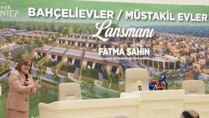 Gaziantep'e değer katacak Bahçelievler ve Müstakil Evler projeleri tanıtıldı