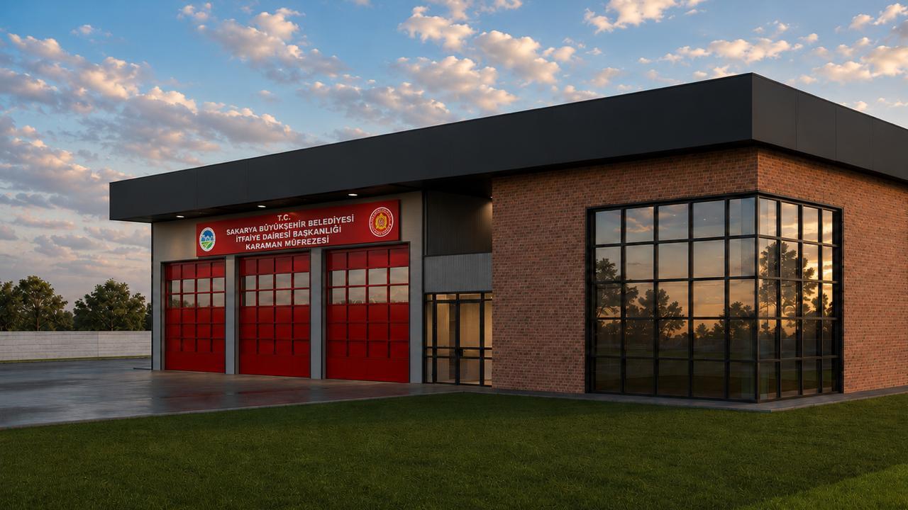 Sakarya'da modern İtfaiye Hizmet Binası hizmete giriyor