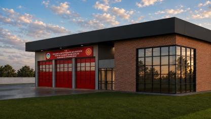 Sakarya'da modern İtfaiye Hizmet Binası hizmete giriyor