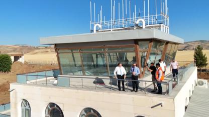 Siirt Havalimanı kule ve terminal binası çalışmaları devam ediyor