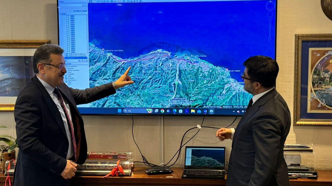 Trabzon'da Şehir İçi Raylı Ulaşım Sistemi Çalışmaları Başladı
