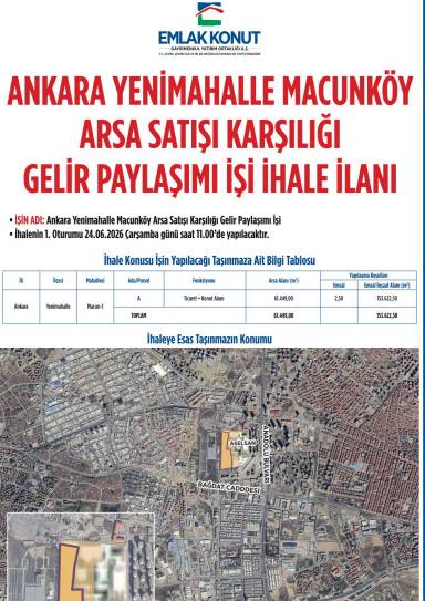 Emlak Konut (EKGYO) Ankara'da Aselsan için dev ihale açtı